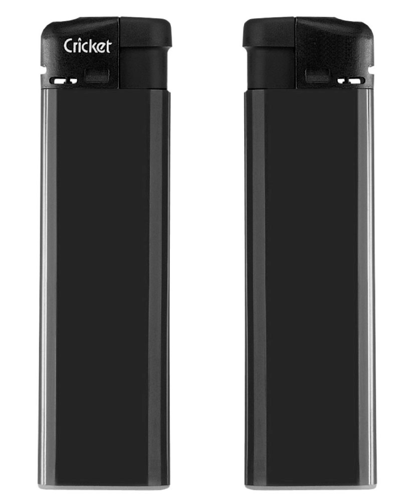 Cricket Elektron lighter med tryk